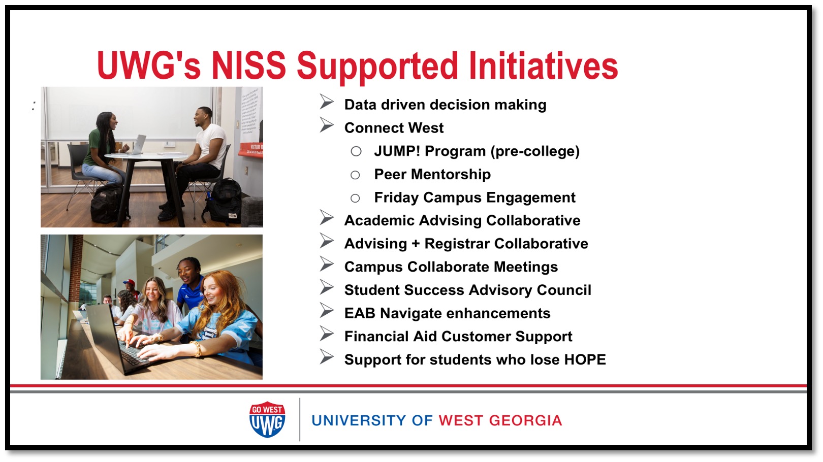 NISS_Supported_Inititatives